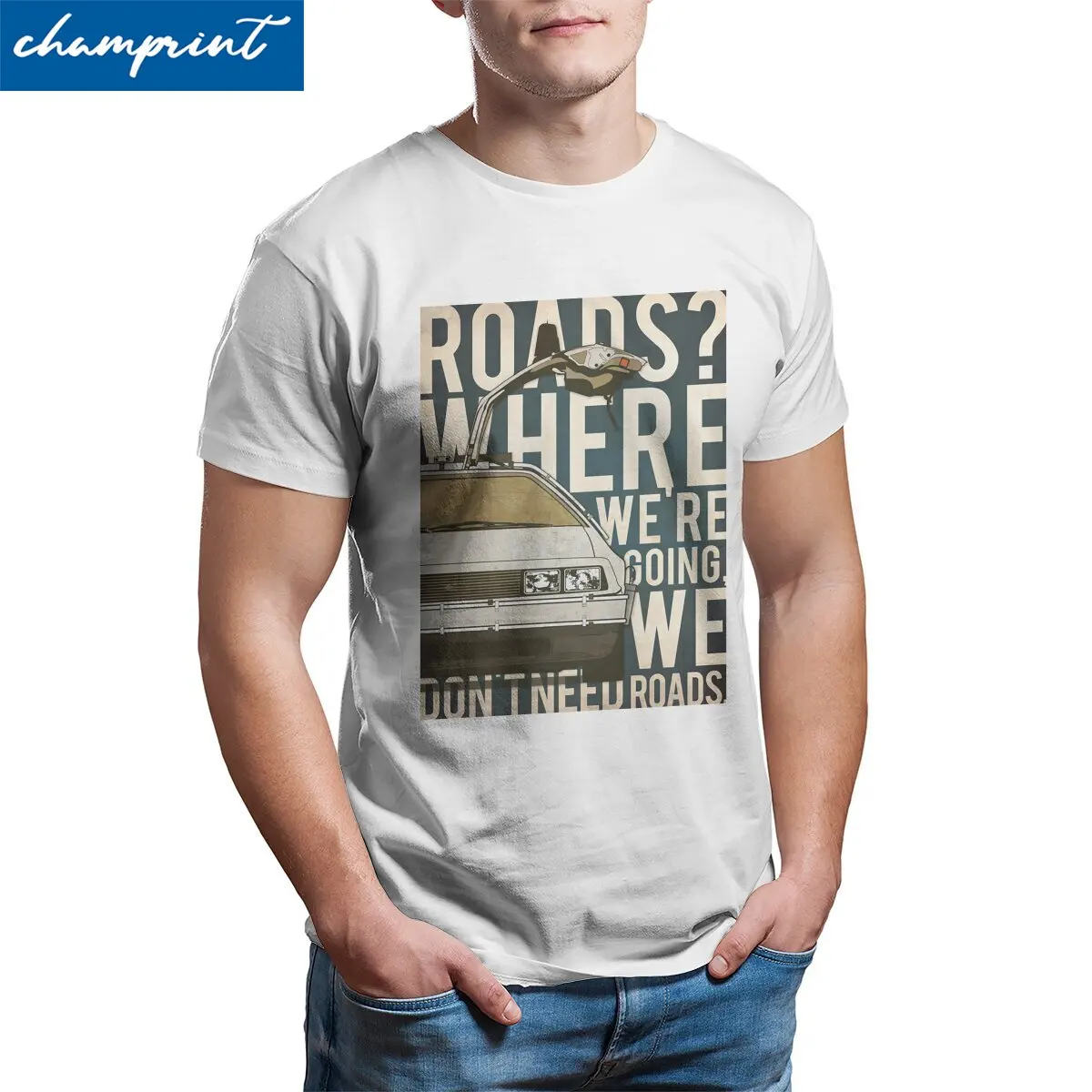 Crazy Back To The Future Movie T-Shirt Men Round Neck Pure Cotton T Shirts Short Sleeve Tee Shirt Gift Idea Clothing
Crazy Back To The Future Movie T-Shirt Men Round Neck Pure Cotton T Shirts Short Sleeve Tee Shirt Gift Idea Clothing