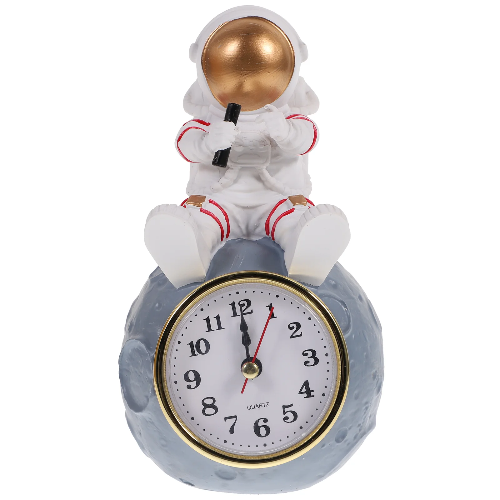 Clock Astronaut Desk Ticking Alarm Home Space Non Outer Wall Statue Sculpture Ornament Clocks Resin Kids Bedside Decorative
Clock Astronaut Desk Ticking Alarm Home Space Non Outer Wall Statue Sculpture Ornament Clocks Resin Kids Bedside Decorative