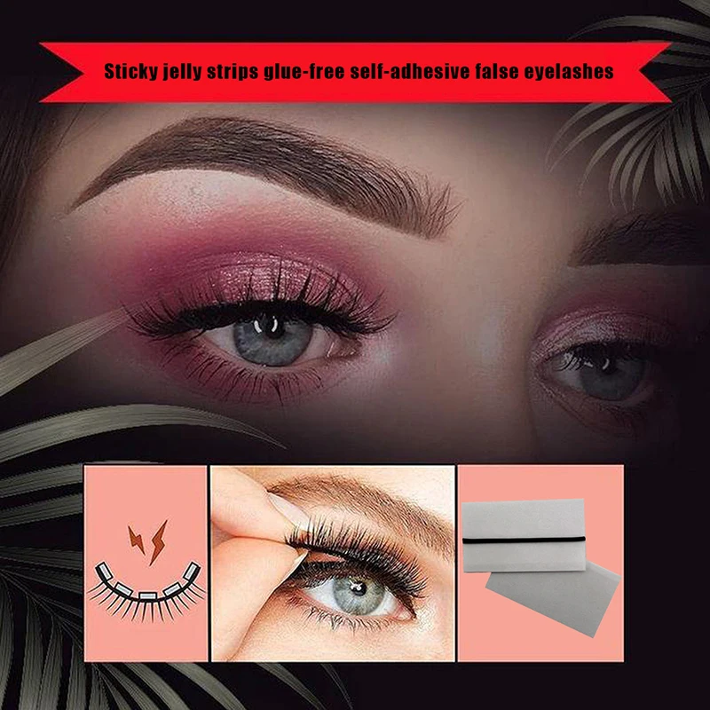 50pcs Self Adhesive Glue Strips Double Strip Waterproof Glue Free Long Lasting Easy to Wear Warm-Sensitive Natural for Gifts
50pcs Self Adhesive Glue Strips Double Strip Waterproof Glue Free Long Lasting Easy to Wear Warm-Sensitive Natural for Gifts