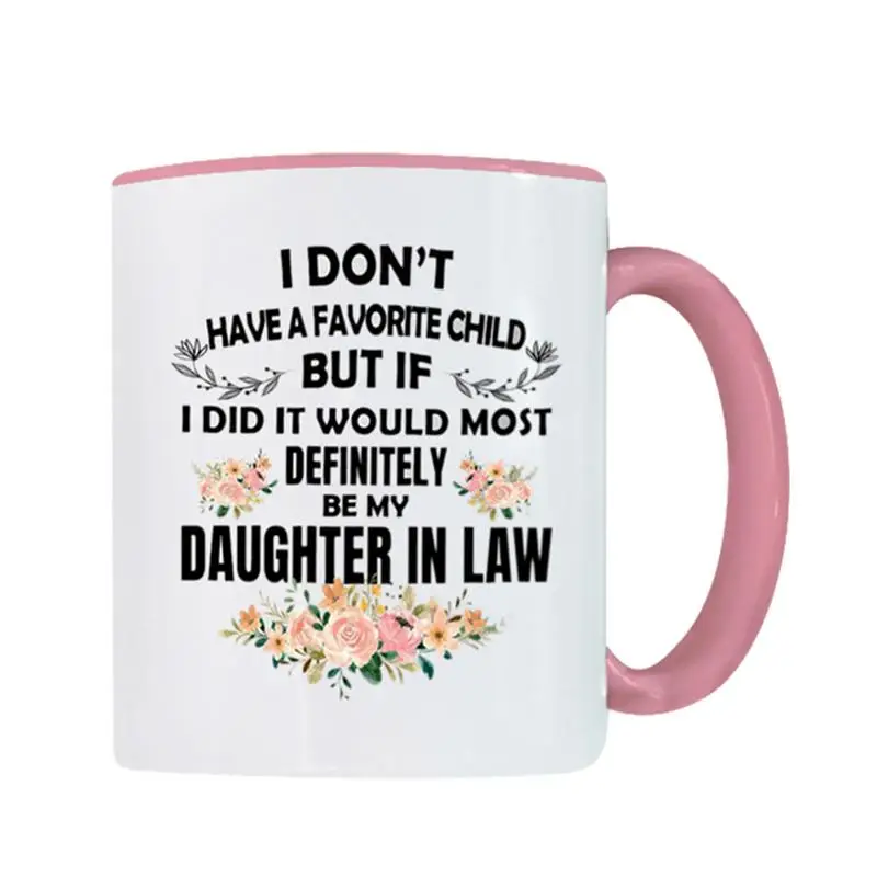 Daughter Coffee Mugs Coffee Mugs with Words for Christmas Novelty C-Shaped Handle Thanksgiving Meaningful Coffee Mugs Gift
Daughter Coffee Mugs Coffee Mugs with Words for Christmas Novelty C-Shaped Handle Thanksgiving Meaningful Coffee Mugs Gift
