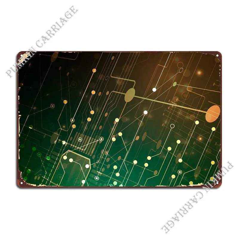 Circuit Technology Metal Plaque Poster Cinema Painting Custom Wall Cave Tin Sign Poster
Circuit Technology Metal Plaque Poster Cinema Painting Custom Wall Cave Tin Sign Poster