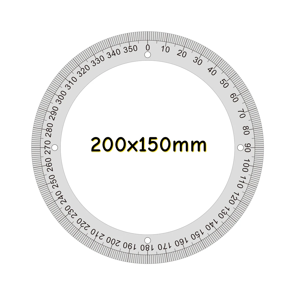 Наружный диаметр 200 мм, циферблат, шкала, идентификационный циферблат, градуированный круг, дисковый транспортир для станков, измерительные инструменты
Наружный диаметр 200 мм, циферблат, шкала, идентификационный циферблат, градуированный круг, дисковый транспортир для станков, измерительные инструменты