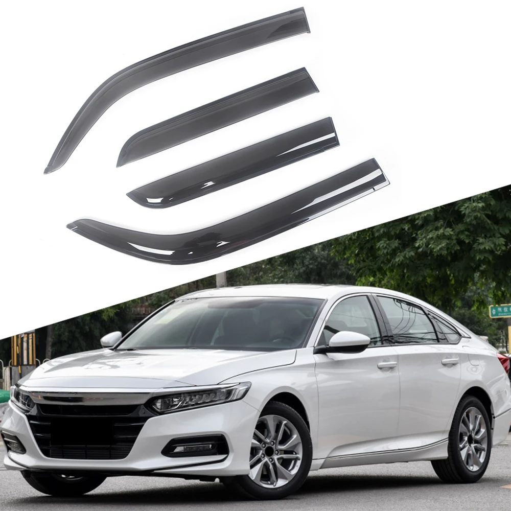 For Honda Accord 2008-2021 Auto Side Window Wind Deflectors Visors Black Rain Guard Door Visor Vent Shades Dark Smoke Ventvisor
For Honda Accord 2008-2021 Auto Side Window Wind Deflectors Visors Black Rain Guard Door Visor Vent Shades Dark Smoke Ventvisor