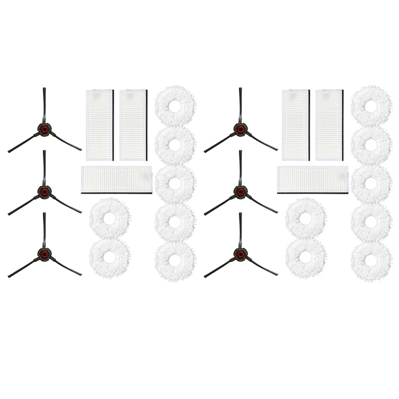 26PCS Filter Mop Cloth Side Brush For Yeedi Mop Station Self-Cleaning Robot Cleaning Pad Accessories
26PCS Filter Mop Cloth Side Brush For Yeedi Mop Station Self-Cleaning Robot Cleaning Pad Accessories
