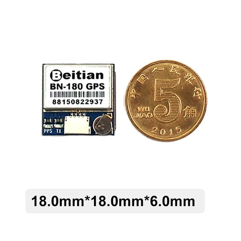 Beitian Dual GLONASS + GPS BN-180 Micro двойной самый маленький мини антенный модуль UART TTL для CC3D F3