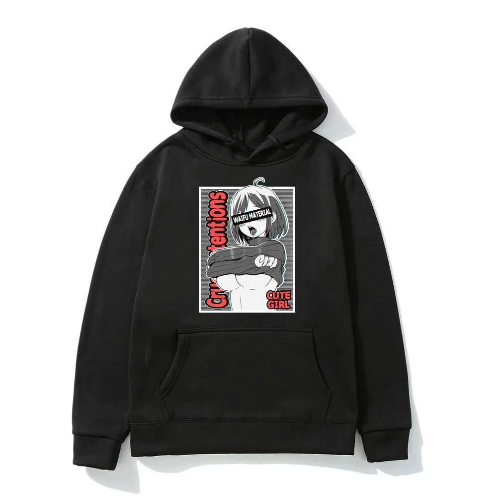 New Hoodies Camisas Streetwear Hoodie Waifu Material Hoodies Pullover Otaku Lewd Hentai Cute Girl Anime Sweatshirt for Men Women
New Hoodies Camisas Streetwear Hoodie Waifu Material Hoodies Pullover Otaku Lewd Hentai Cute Girl Anime Sweatshirt for Men Women