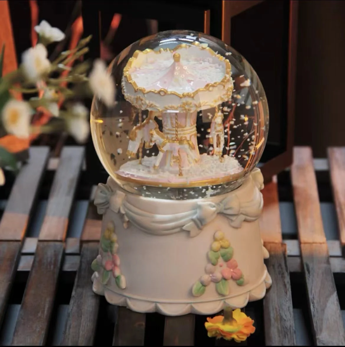 Dancing Ballet Carousel Music Box Music Box Snow Crystal Ball Girl Girl Princess Birthday Gift
Dancing Ballet Carousel Music Box Music Box Snow Crystal Ball Girl Girl Princess Birthday Gift