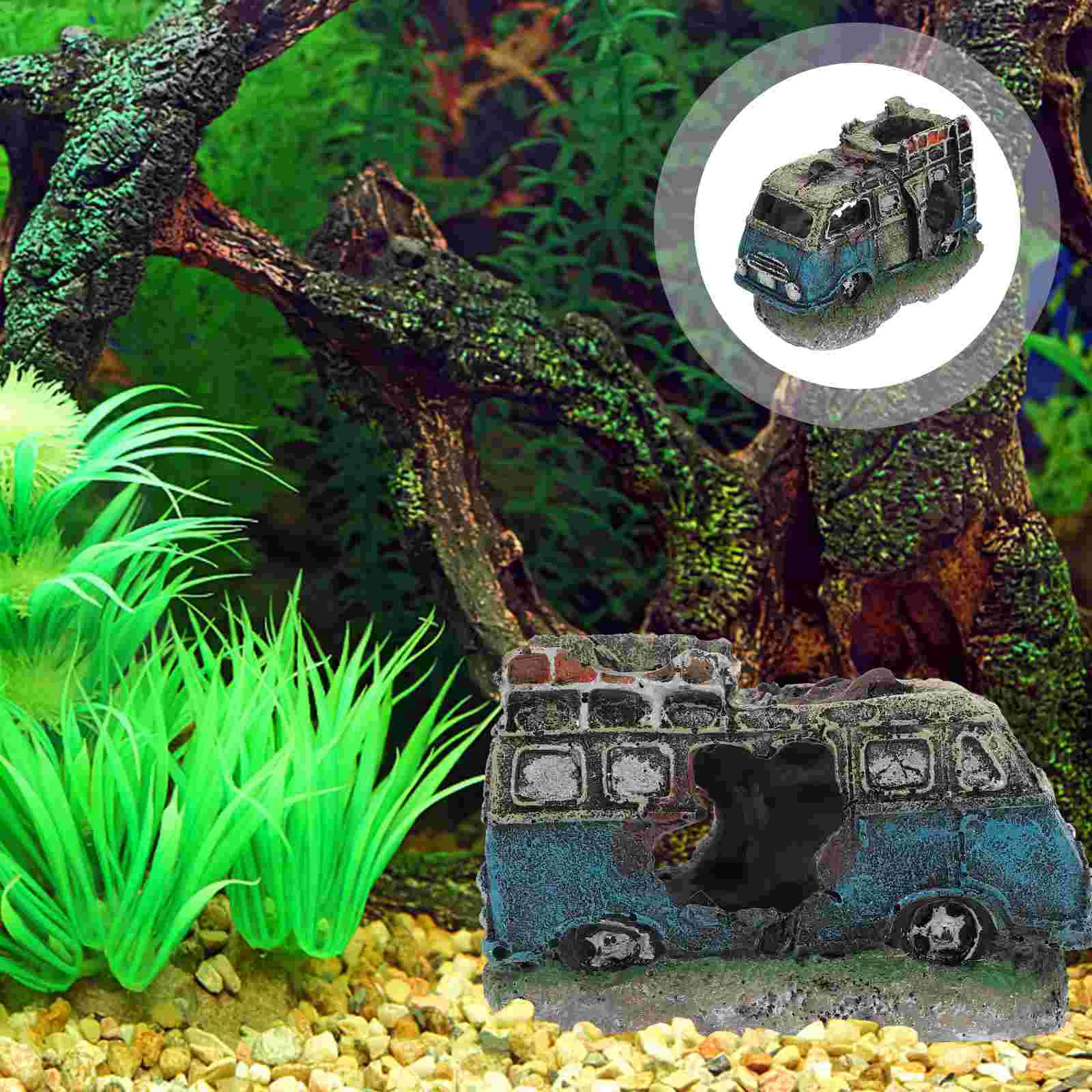 Fish Tank Landscape Car Shape Adornment Fish House Resin Fish Tank Decor Adornment For Aquarium for Decor Fish Tank
Fish Tank Landscape Car Shape Adornment Fish House Resin Fish Tank Decor Adornment For Aquarium for Decor Fish Tank