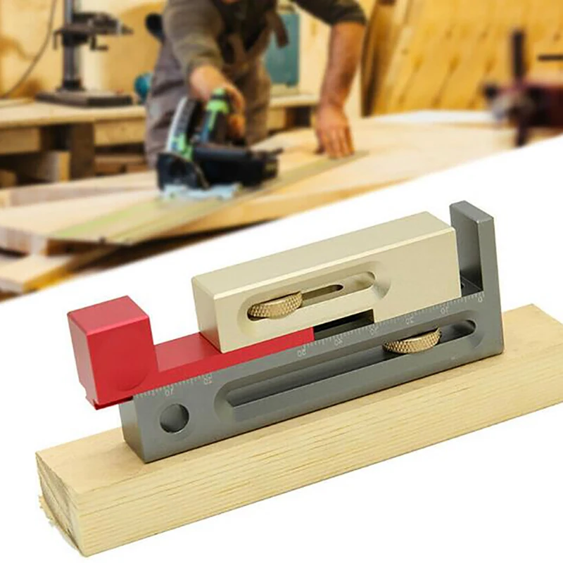 Three-Color Sliding Table Saw Slot Adjuster Mobile Measuring Block Length Compensation Woodworking Craft Tool
Three-Color Sliding Table Saw Slot Adjuster Mobile Measuring Block Length Compensation Woodworking Craft Tool