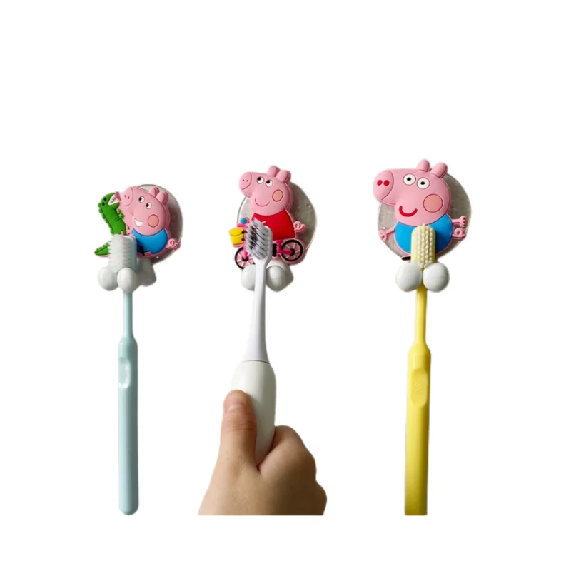 Peppa Pig family super cute cartoon automatic toothbrush holder creative multi-purpose shelf George Pig Mummy Pig Daddy Pig home
Peppa Pig family super cute cartoon automatic toothbrush holder creative multi-purpose shelf George Pig Mummy Pig Daddy Pig home