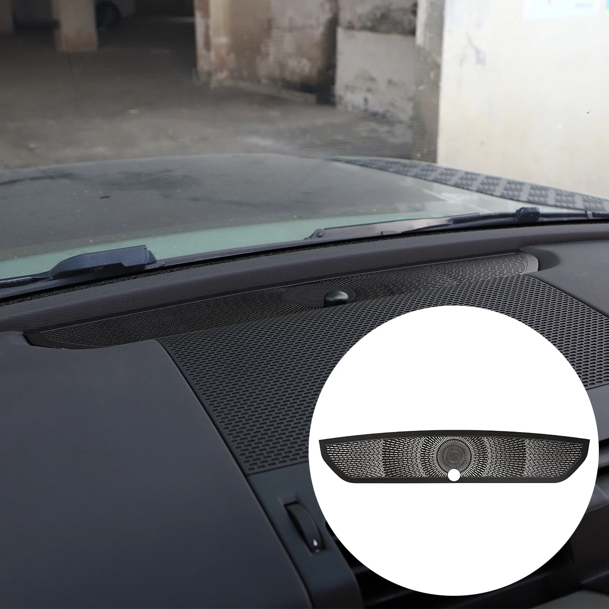 Alloy Black Car Dashboard Air Outlet Protective Cover Trim Stickers Auto Parts For Land Rover Defender 110 2020 -2022
Alloy Black Car Dashboard Air Outlet Protective Cover Trim Stickers Auto Parts For Land Rover Defender 110 2020 -2022