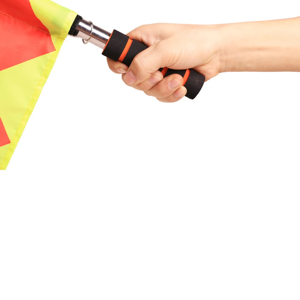2pcs Soccer Referee Flags Football Linesman Flags Sports Game Referee Equipment Brazilian Football Match Team Sports Tools
2pcs Soccer Referee Flags Football Linesman Flags Sports Game Referee Equipment Brazilian Football Match Team Sports Tools