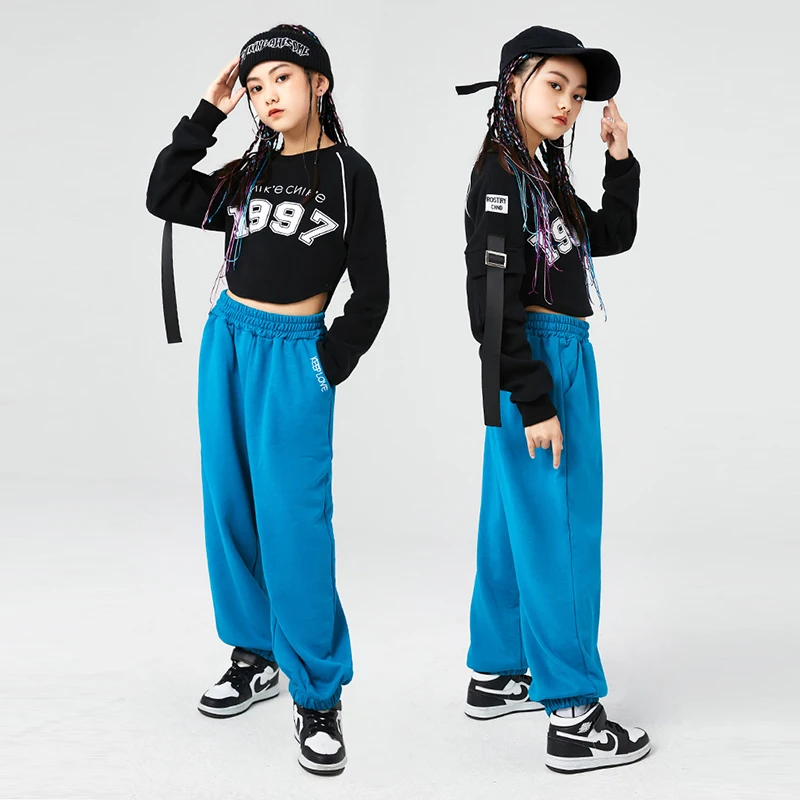 Hip Hop Dancewear For Girls Kpop Outfit Jazz Dancing Stage Costume Children Cheerleading Clothes Loose Street Dance Suit YS4519
Hip Hop Dancewear For Girls Kpop Outfit Jazz Dancing Stage Costume Children Cheerleading Clothes Loose Street Dance Suit YS4519