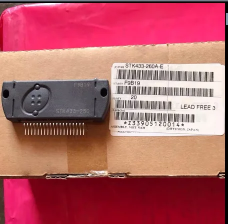 1PCS STK433-260 STK433-260A-E HYB-19 Audio amplifier module In Stock 
1PCS STK433-260 STK433-260A-E HYB-19 Audio amplifier module In Stock