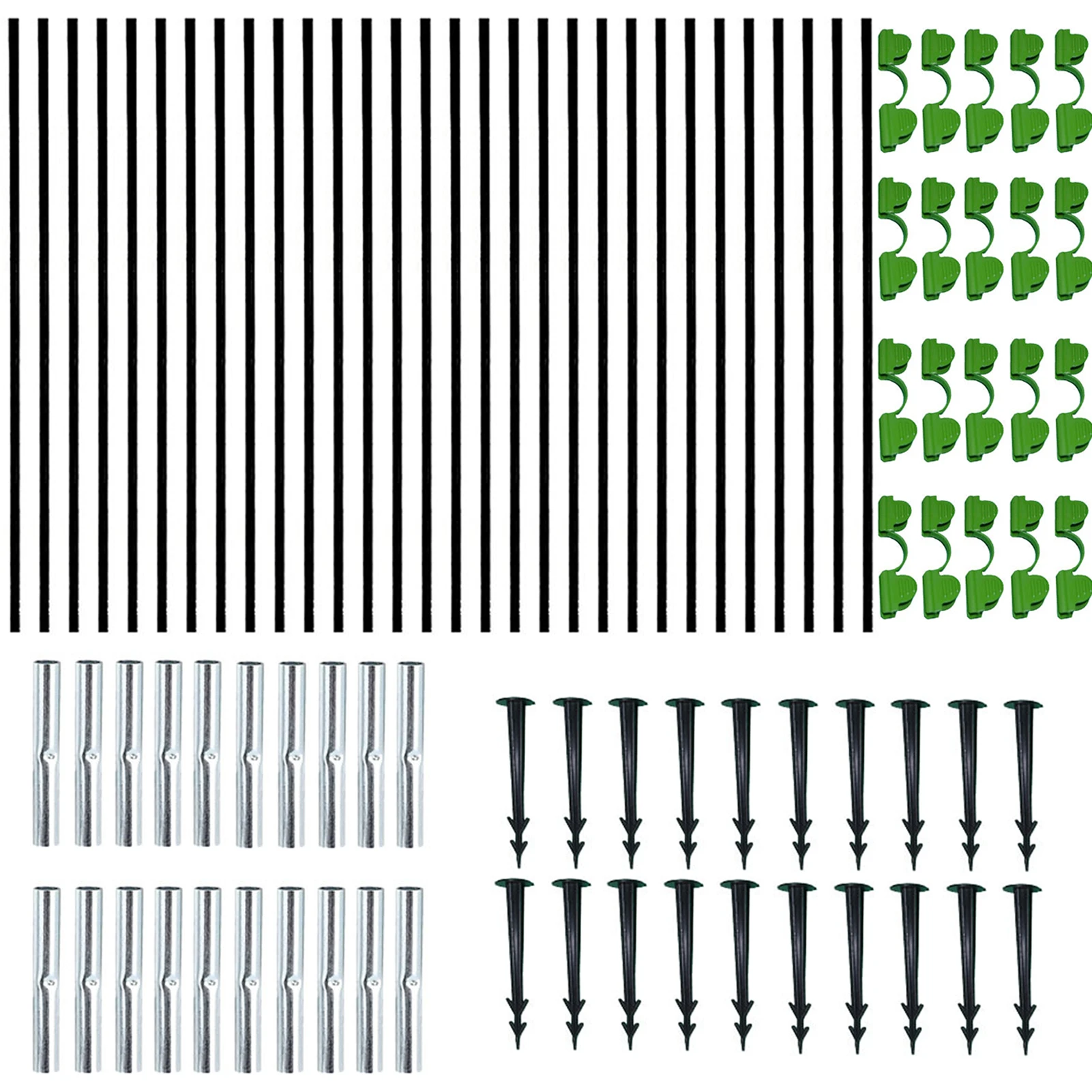 30pcs DIY Craft For Netting Garden Hoop Connector Reusable Plant Tunnel Farm Greenhouse Frame Protective Raised Beds Yards
30pcs DIY Craft For Netting Garden Hoop Connector Reusable Plant Tunnel Farm Greenhouse Frame Protective Raised Beds Yards