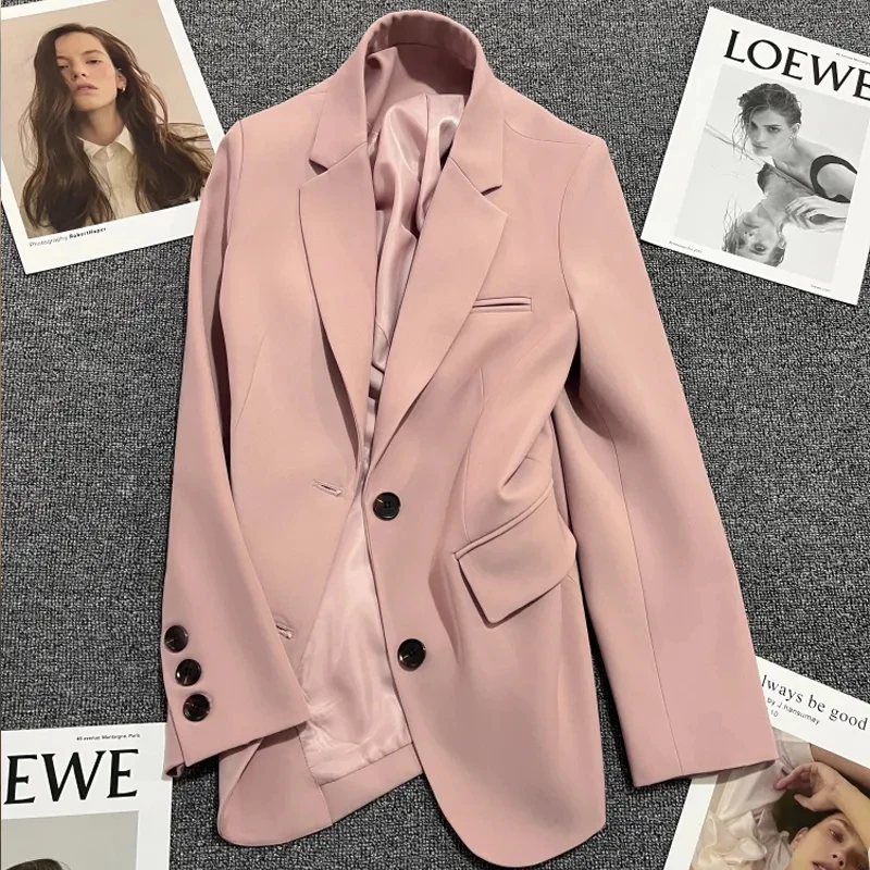 2022 Autumn New Loose Suit Coat Women Casual Suit Coat Woman High Quality Female Jacket
2022 Autumn New Loose Suit Coat Women Casual Suit Coat Woman High Quality Female Jacket