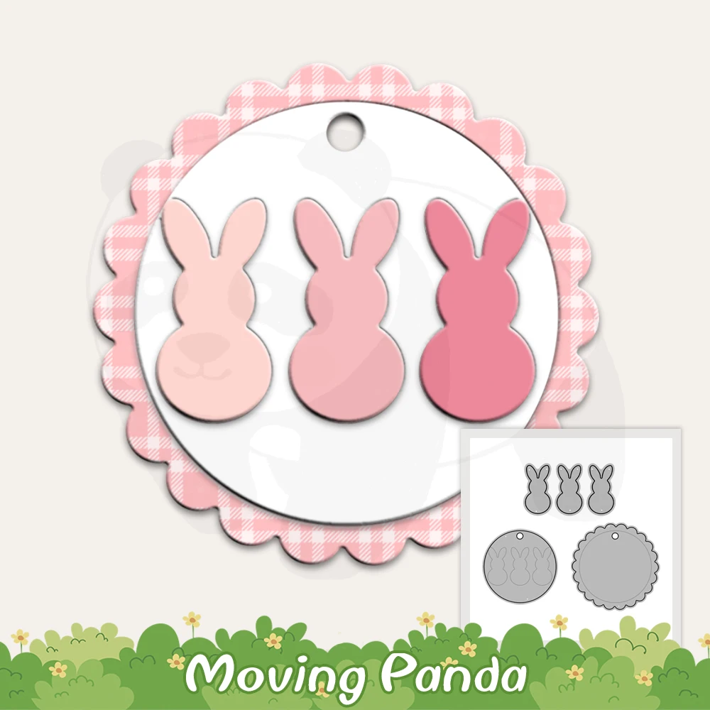 Kawaii Rabbits Round Shaker Cutting Dies For Card Making DIY Scrapbooking Supplies Metal Cut Dies Knife Mold For Albums Decor
Kawaii Rabbits Round Shaker Cutting Dies For Card Making DIY Scrapbooking Supplies Metal Cut Dies Knife Mold For Albums Decor