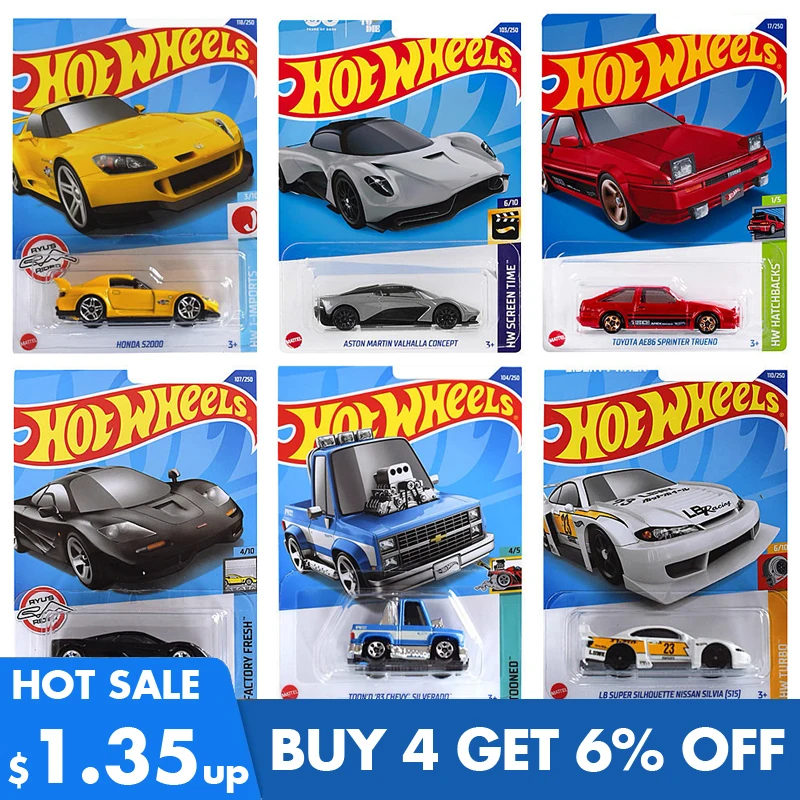 Оригинальная модель автомобиля Hot Wheels литый под давлением металлический