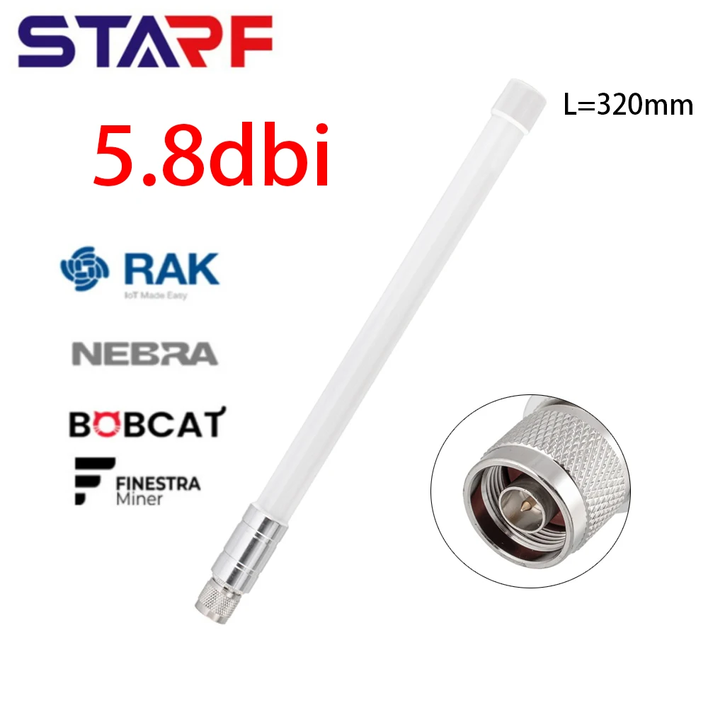 32cm White Single Antenna With N-Male Connector Omnidirectional Fiberglass For Agriculture Environmental Urban Monitoring
32cm White Single Antenna With N-Male Connector Omnidirectional Fiberglass For Agriculture Environmental Urban Monitoring