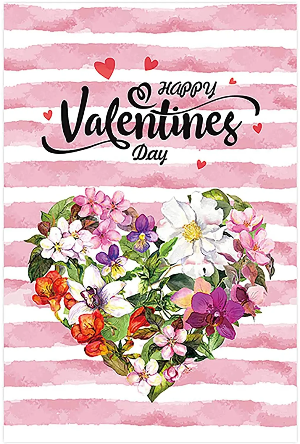 Floral Ombre Heart Decorative Happy Valentine's Day Pink Garden Flag Banner for Outside House Yard Home Decorative
Floral Ombre Heart Decorative Happy Valentine's Day Pink Garden Flag Banner for Outside House Yard Home Decorative