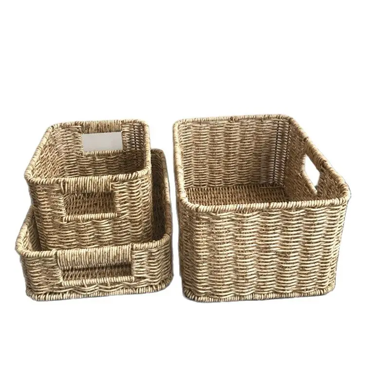CAMIGEL Woven Large Basket for Storage, Desktop Toy Storage Basket Clothes Household Kitchen
CAMIGEL Woven Large Basket for Storage, Desktop Toy Storage Basket Clothes Household Kitchen