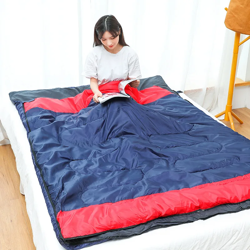 2023 Hot Sale Outdoor Travel Sleeping Bag for Couples Camping Sleeping Bag for Two Adult Envelope Type Dirty Separation Sleeping
2023 Hot Sale Outdoor Travel Sleeping Bag for Couples Camping Sleeping Bag for Two Adult Envelope Type Dirty Separation Sleeping