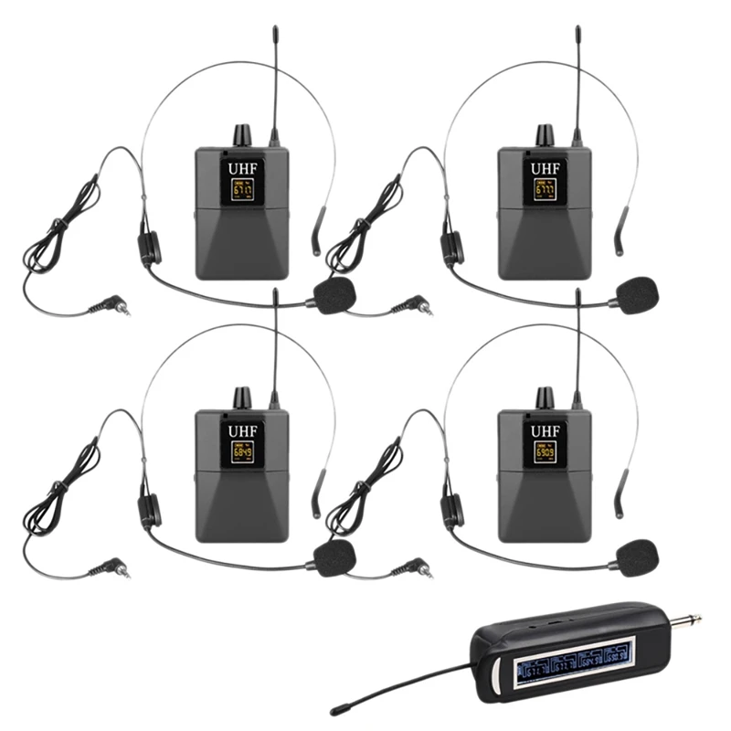 Wireless Lavalier Microphone System 4 Channel Wireless Lavalier Microphone For Camera Youtube Recording Vlog Interview
Wireless Lavalier Microphone System 4 Channel Wireless Lavalier Microphone For Camera Youtube Recording Vlog Interview