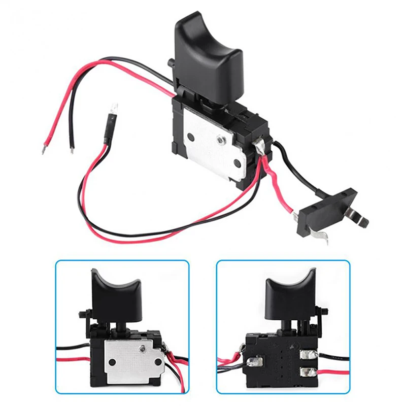1pc DC 7.2 V-24 V 12V 16A Lithium Battery Electric Drill Speed Controller Trigger Switch Push Button With Light Indicator
1pc DC 7.2 V-24 V 12V 16A Lithium Battery Electric Drill Speed Controller Trigger Switch Push Button With Light Indicator