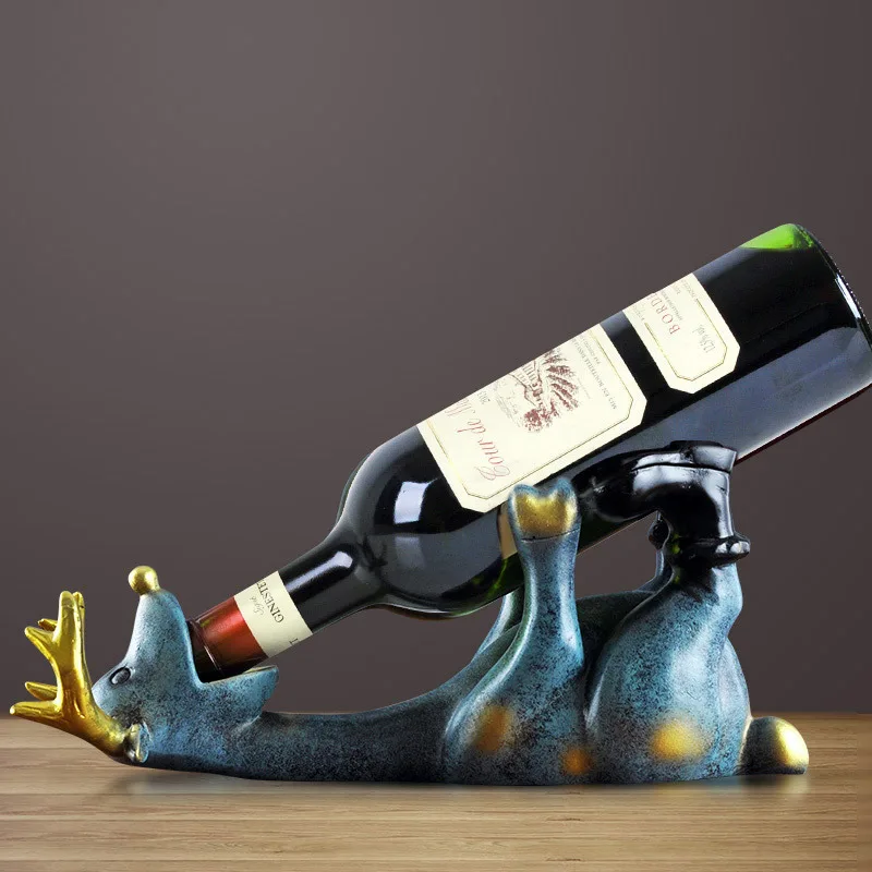 Lying Deer Art Statue Abstract Animal Sculpture Wine Rack Figurines Resin Craft European Creative Home Decor Accessories Gift
Lying Deer Art Statue Abstract Animal Sculpture Wine Rack Figurines Resin Craft European Creative Home Decor Accessories Gift