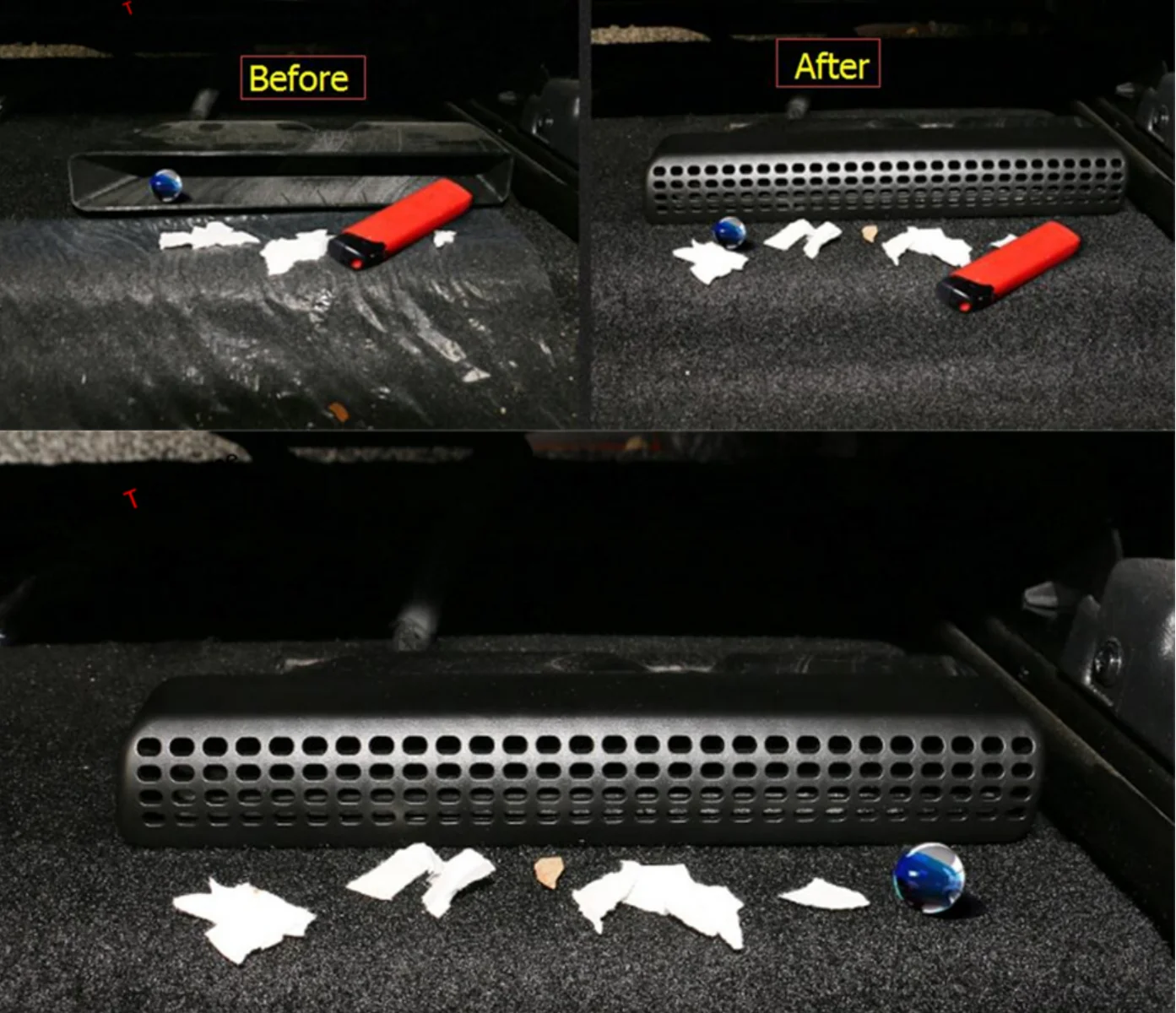 For Citroen C5 Aircross 2018 - 2021 Accessories Seat Bottom AC Air Duct Vent Anti-blocking Protection Cover Trim Plastic
For Citroen C5 Aircross 2018 - 2021 Accessories Seat Bottom AC Air Duct Vent Anti-blocking Protection Cover Trim Plastic