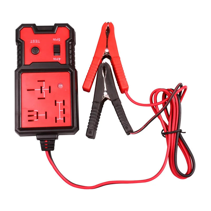 Automotive Electronic Relay Tester Alligator Clip Car Tester Diagnostic Tool for 12V Car
Automotive Electronic Relay Tester Alligator Clip Car Tester Diagnostic Tool for 12V Car
