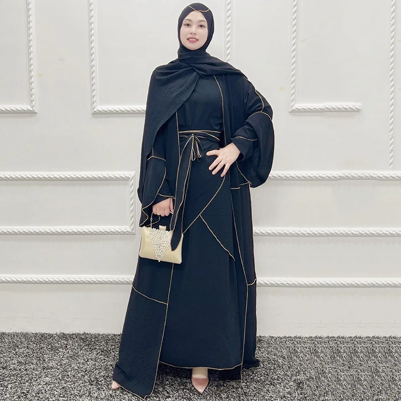 Turkish Arab Muslim Women's 3-Piece Prayer Clothes Jacket Inside Dress Skirt Israeli Clothing Pakistani Indian Islamic Robe
Turkish Arab Muslim Women's 3-Piece Prayer Clothes Jacket Inside Dress Skirt Israeli Clothing Pakistani Indian Islamic Robe