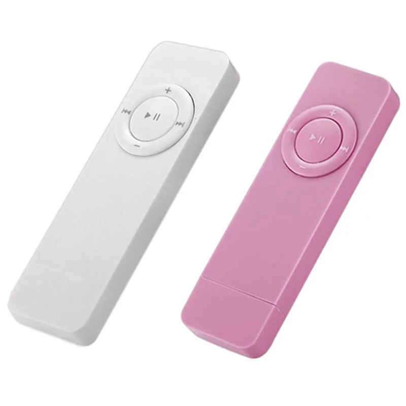 2Pc Portable USB Sport U Disk Mini Mp3 Music Player Support 32GB TF Card(White&Pink)
2Pc Portable USB Sport U Disk Mini Mp3 Music Player Support 32GB TF Card(White&Pink)