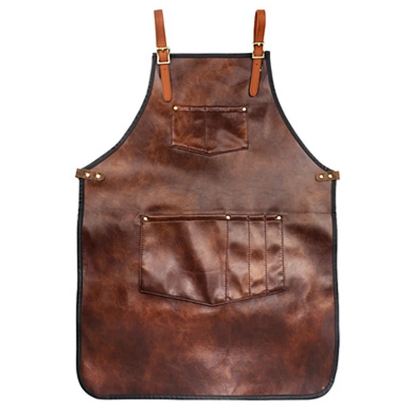 Cross-Back PU Leather Barber Apron Professional Grade Chef Apron Salon Apron Hairdresser Aprons Kitchen Canvas Apron
Cross-Back PU Leather Barber Apron Professional Grade Chef Apron Salon Apron Hairdresser Aprons Kitchen Canvas Apron