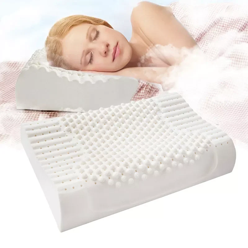 Pure Natural Latex Orthopedic Pillow Thailand Remedial Neck Sleep Pillows 60x40cm Protect Vertebrae Health Care Cervical Pillow
Pure Natural Latex Orthopedic Pillow Thailand Remedial Neck Sleep Pillows 60x40cm Protect Vertebrae Health Care Cervical Pillow