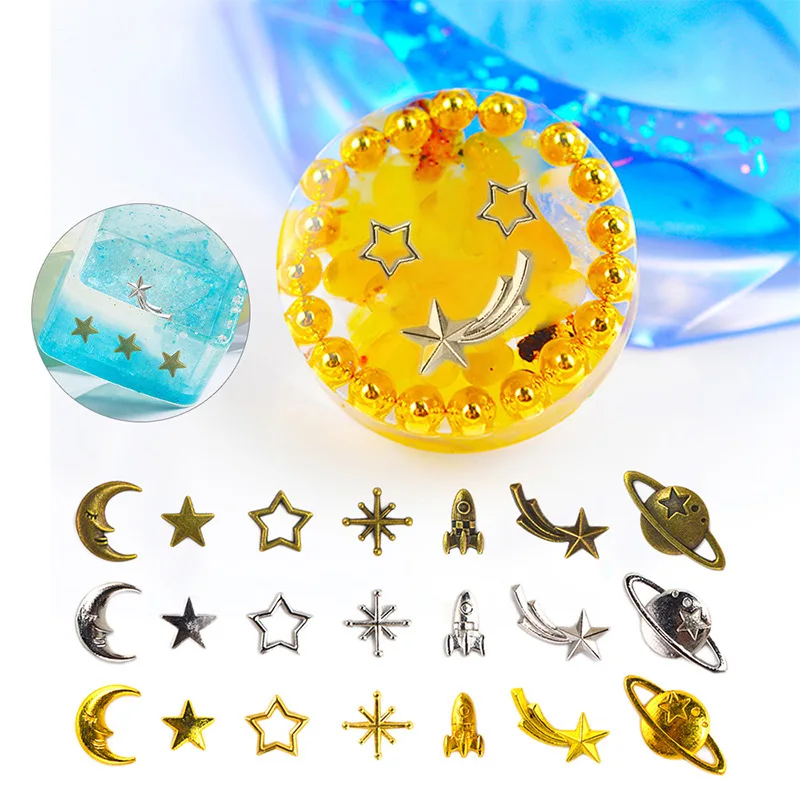 Star Moon Universe Planet UV Resin Filling Material Crystal Epoxy Resin Filler DIY Crafts Jewelry Making Art Accessories
Star Moon Universe Planet UV Resin Filling Material Crystal Epoxy Resin Filler DIY Crafts Jewelry Making Art Accessories