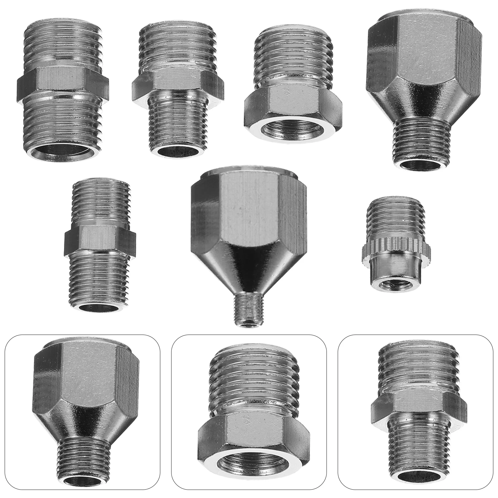 Airbrush Accessories Quick Disconnect Connector Compressor Release Conversion Adapter Airbrushing Hoses Appendix
Airbrush Accessories Quick Disconnect Connector Compressor Release Conversion Adapter Airbrushing Hoses Appendix