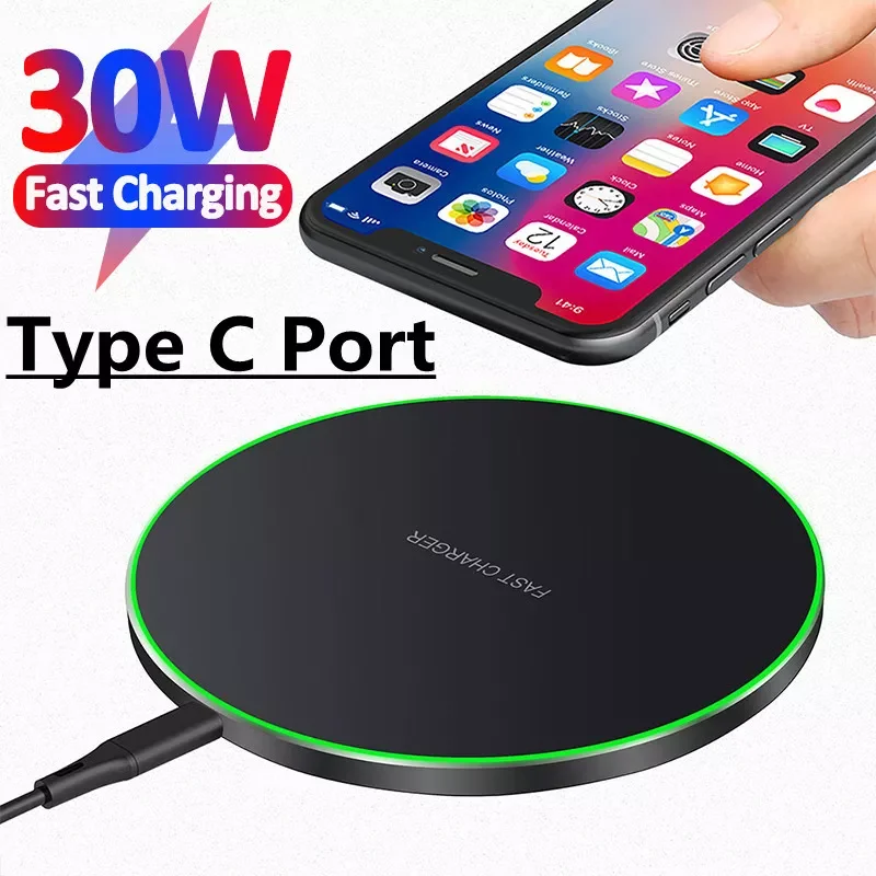 NEW 30W Fast Qi Wireless Charger Pad for iPhone 13 12 11 X Pro Max For Samsung Galaxy S21 S20 S10 S9 S8 Wireless Charging
NEW 30W Fast Qi Wireless Charger Pad for iPhone 13 12 11 X Pro Max For Samsung Galaxy S21 S20 S10 S9 S8 Wireless Charging