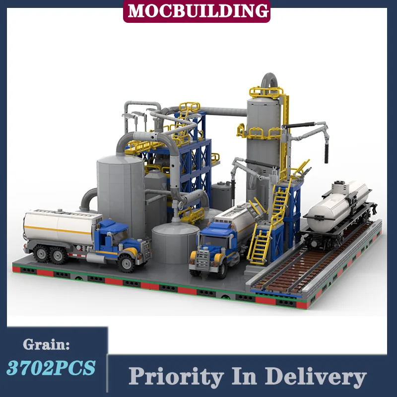 Building Chem Plant Model Building Block Toy 1917 Tank Car Chemical Truck Transport Vehicle MOC Children's Education Gifts
Building Chem Plant Model Building Block Toy 1917 Tank Car Chemical Truck Transport Vehicle MOC Children's Education Gifts