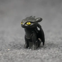 4cm mini cartoon Toothless How to Train action figure doll hard pvc kids your dragon toy