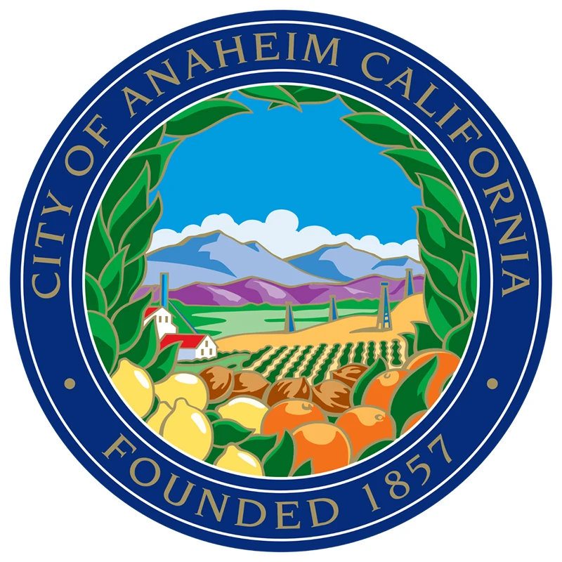 City Seal of Anaheim California (USA) Sticker Car Mirror Window Headlight Shade Racing Laptop Camping Die-Cut Vinyl Decal
City Seal of Anaheim California (USA) Sticker Car Mirror Window Headlight Shade Racing Laptop Camping Die-Cut Vinyl Decal