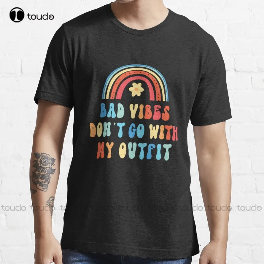 Bad Vibes Don'T Go With My Outfit Trending T-Shirt Couples Shirts Fashion Creative Leisure Funny T Shirts Fashion Tshirt Summer
Bad Vibes Don'T Go With My Outfit Trending T-Shirt Couples Shirts Fashion Creative Leisure Funny T Shirts Fashion Tshirt Summer