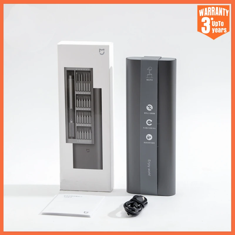 Электрическая отвертка XIAOMI 350 мАч 200 об/мин Электрическая Прецизионная отвертка Type-C перезаряжаемая с магнитным футляром для хранения и 24p
Электрическая отвертка XIAOMI 350 мАч 200 об/мин Электрическая Прецизионная отвертка Type-C перезаряжаемая с магнитным футляром для хранения и 24p
