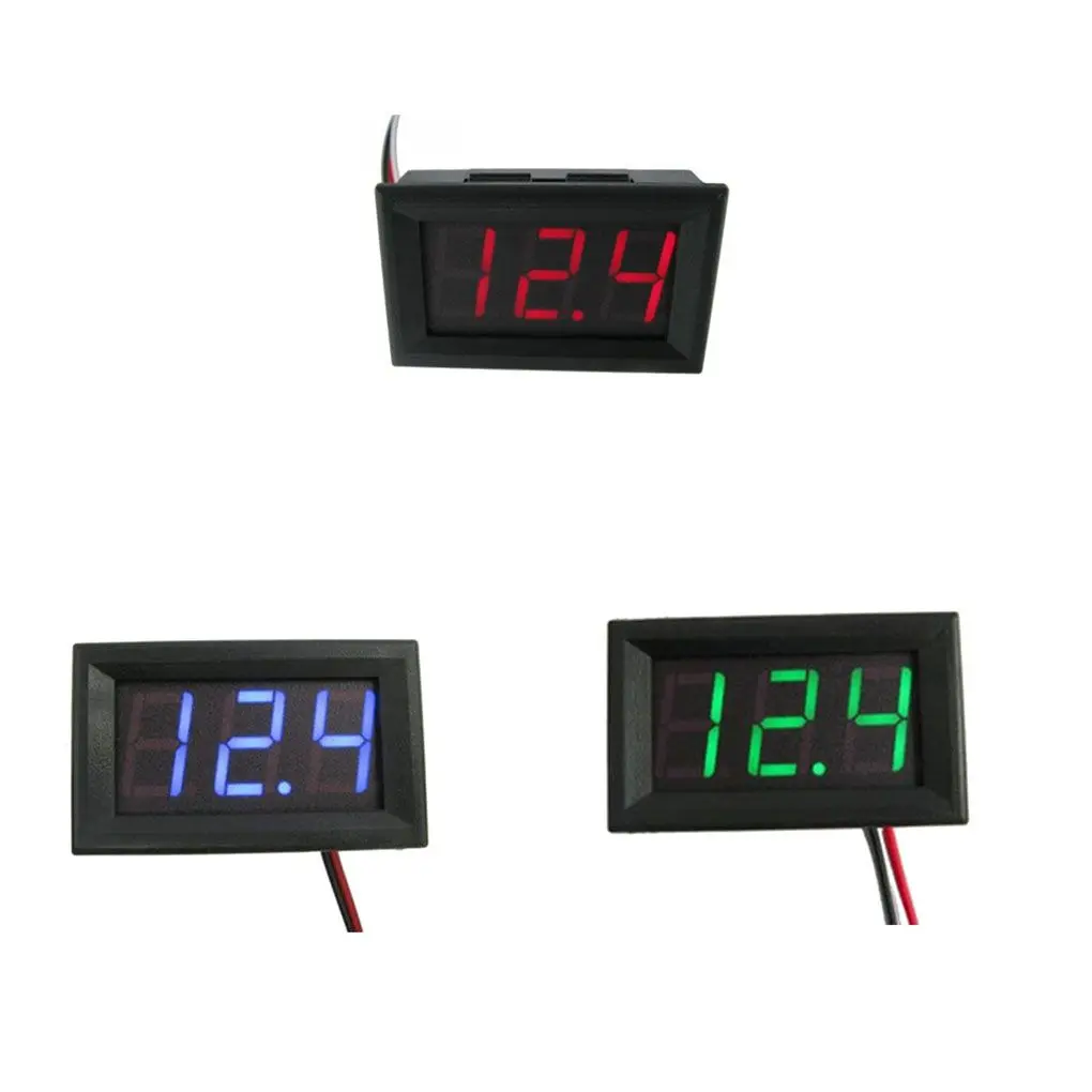 5 шт. 0,56 дюймов DC4.5V-30.0V двухпроводный считыватель напряжения светодиодный Цифровые вольтметры
5 шт. 0,56 дюймов DC4.5V-30.0V двухпроводный считыватель напряжения светодиодный Цифровые вольтметры