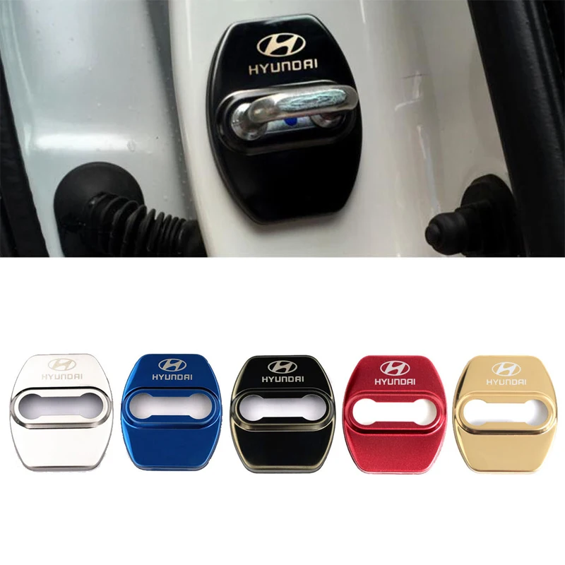 4PCS Stainless Steel Car Door Lock Cover Protective Emblem Buckle for Hyundai Tucson Creta I20 I30 N line Nline Auto Accessories
4PCS Stainless Steel Car Door Lock Cover Protective Emblem Buckle for Hyundai Tucson Creta I20 I30 N line Nline Auto Accessories