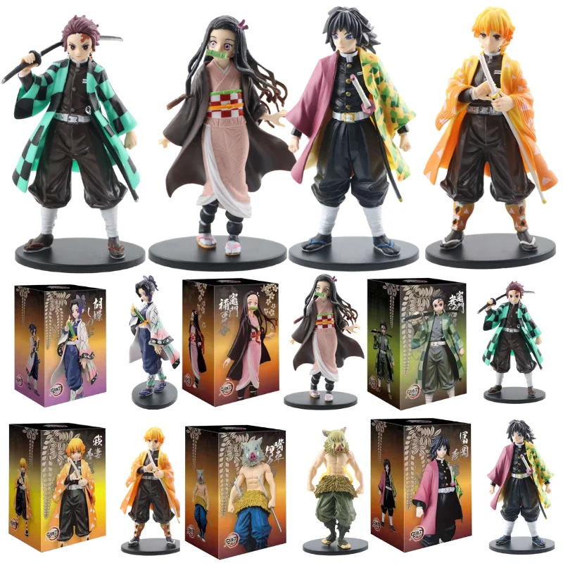 16 CM Anime Demon Slayer Kimetsu No Yaiba Figures Cute Cartoon Kamado Tanjirou Kamado Nezuko Action Figure Warrior Model Toys
16 CM Anime Demon Slayer Kimetsu No Yaiba Figures Cute Cartoon Kamado Tanjirou Kamado Nezuko Action Figure Warrior Model Toys
