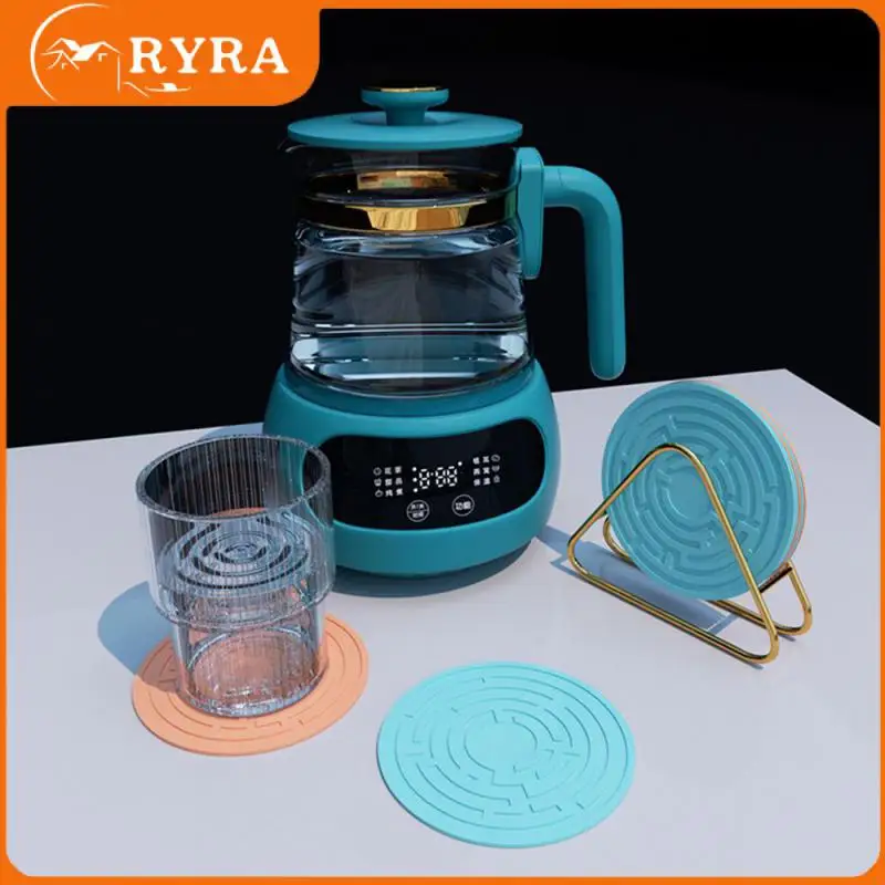 Placemats Anti-overflow Thickened Water Cup Silicone Pad Household Silicone Coaster Coaster Household Kitchen Tool Pot Pad 10cm
Placemats Anti-overflow Thickened Water Cup Silicone Pad Household Silicone Coaster Coaster Household Kitchen Tool Pot Pad 10cm