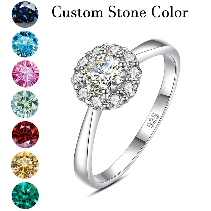 Kirin Palace 0.5CT D Color Moissanite Engagement Ring For Women 925 Sterling Silver Ring Fine Jewelry Wholesale
Kirin Palace 0.5CT D Color Moissanite Engagement Ring For Women 925 Sterling Silver Ring Fine Jewelry Wholesale