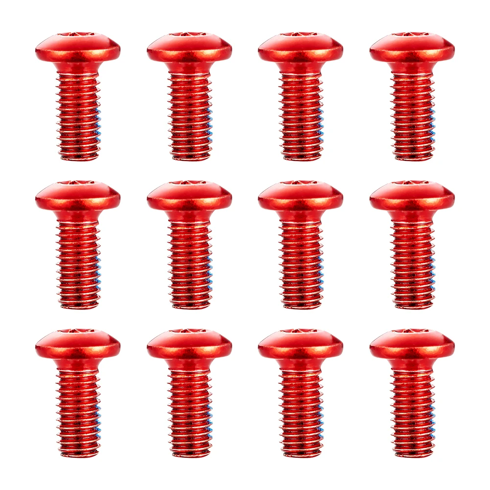 Torx Rotor Screw Non-slip Disk Screw M5x10mm MTB Bike Rotor Bolts Stainless Steel 12PCS/Boxed Color Disc Brake
Torx Rotor Screw Non-slip Disk Screw M5x10mm MTB Bike Rotor Bolts Stainless Steel 12PCS/Boxed Color Disc Brake