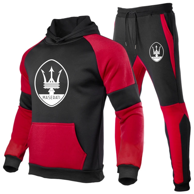 2023 Spring New Suit Maserati Logo Print Customizable Cotton Warm Men Pullover Hoodie +Pants Man Sportswear Set Casual Fashion
2023 Spring New Suit Maserati Logo Print Customizable Cotton Warm Men Pullover Hoodie +Pants Man Sportswear Set Casual Fashion